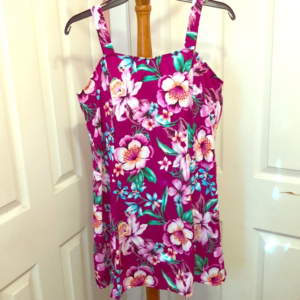 GORGEOUS Floral Bathing Suit !